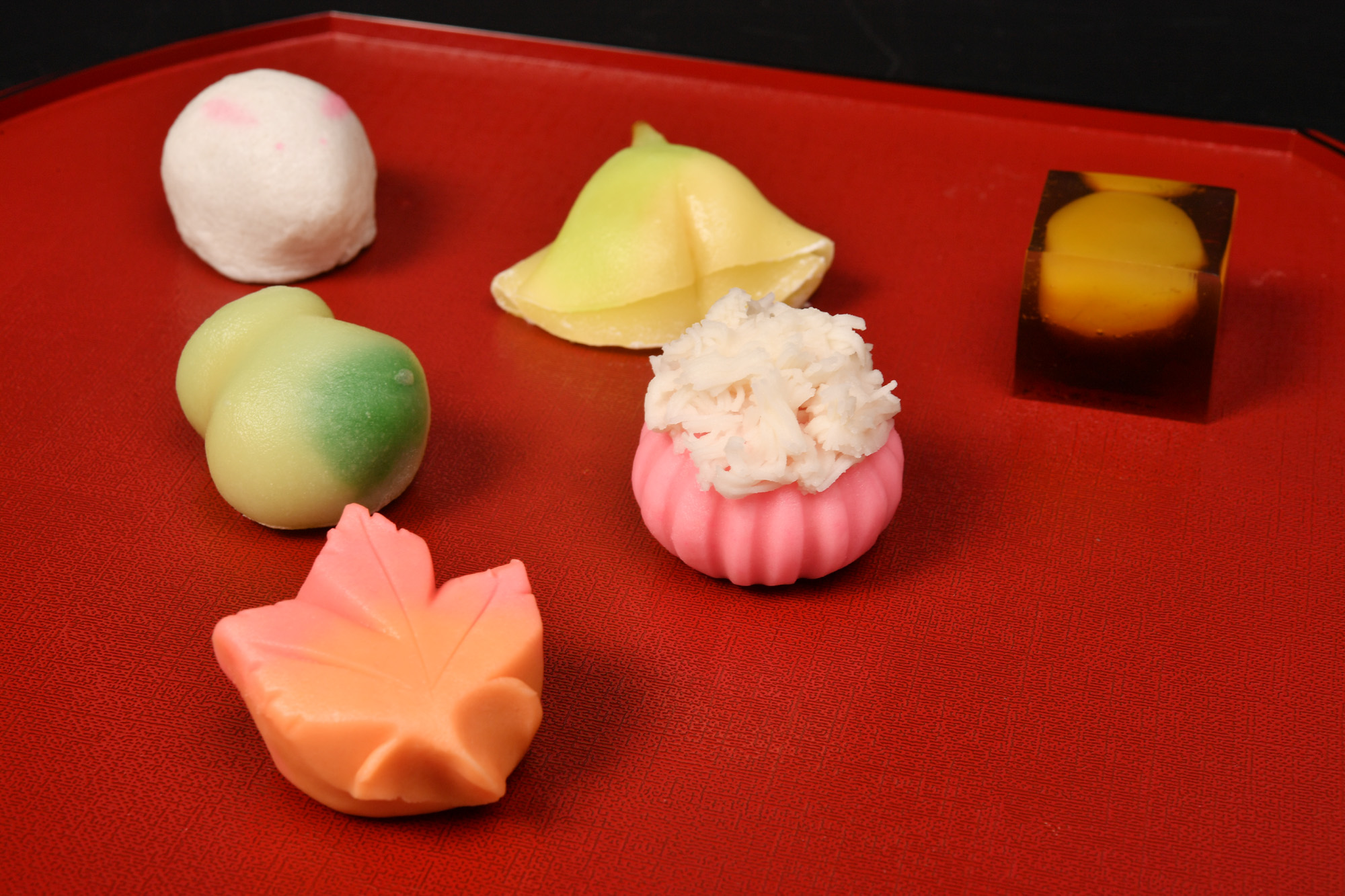 茶事七種盛り 上生菓子六種＋果物 七種盛り 茶道 | 西宮市和菓子屋 菓